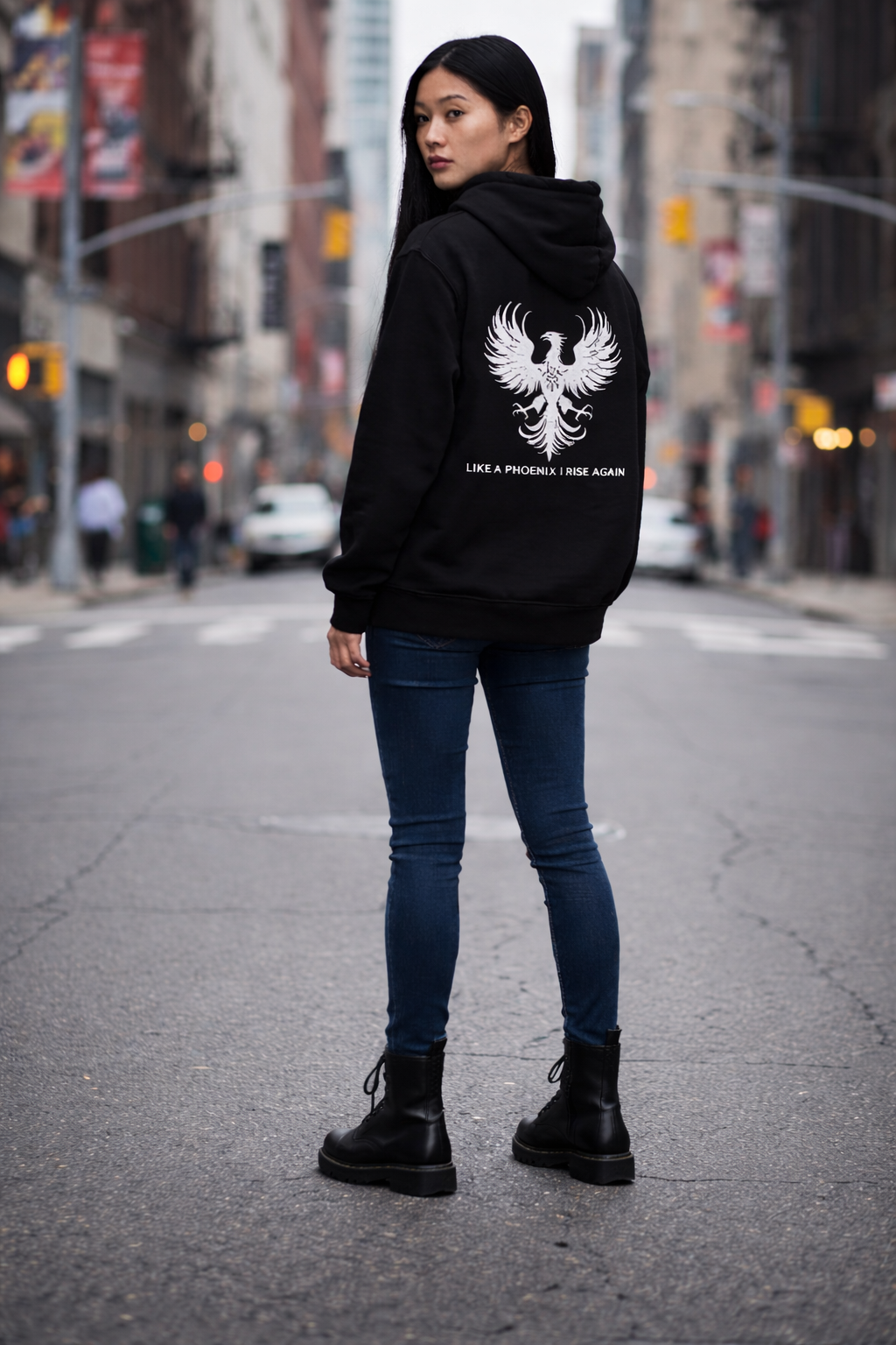 Phoenix Hoodie – Rise Again (Karma Comeback Inspired)