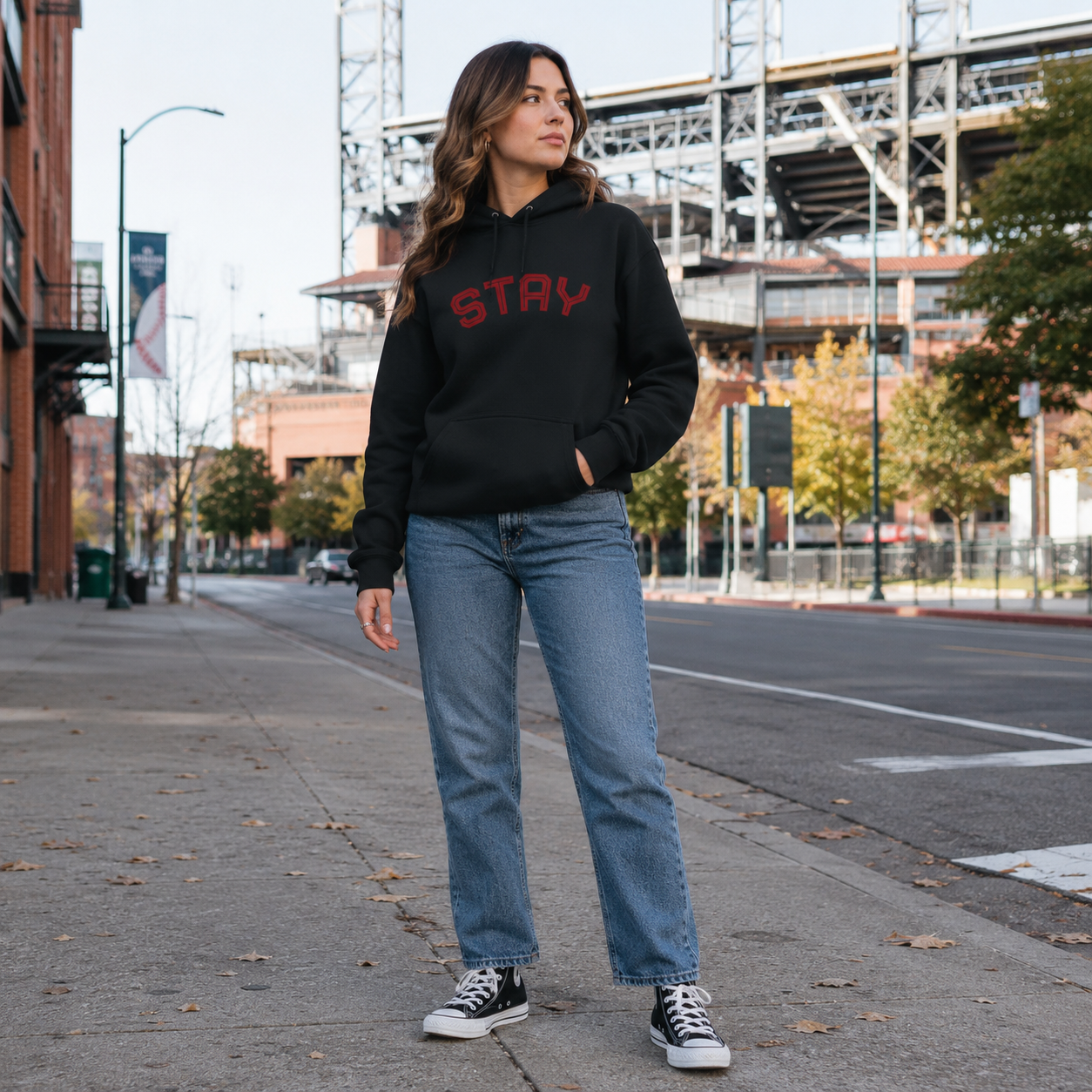 Lyrics In My Head Hoodie - Stray Kids Inspired DominATE Red
