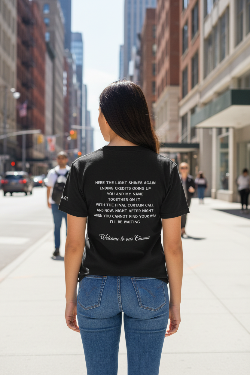 Let Me Be Your Cinema T-Shirt — Stray Kids Inspired Vintage Film Tee