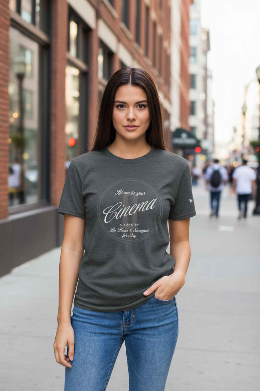 Let Me Be Your Cinema T-Shirt — Stray Kids Inspired Vintage Film Tee