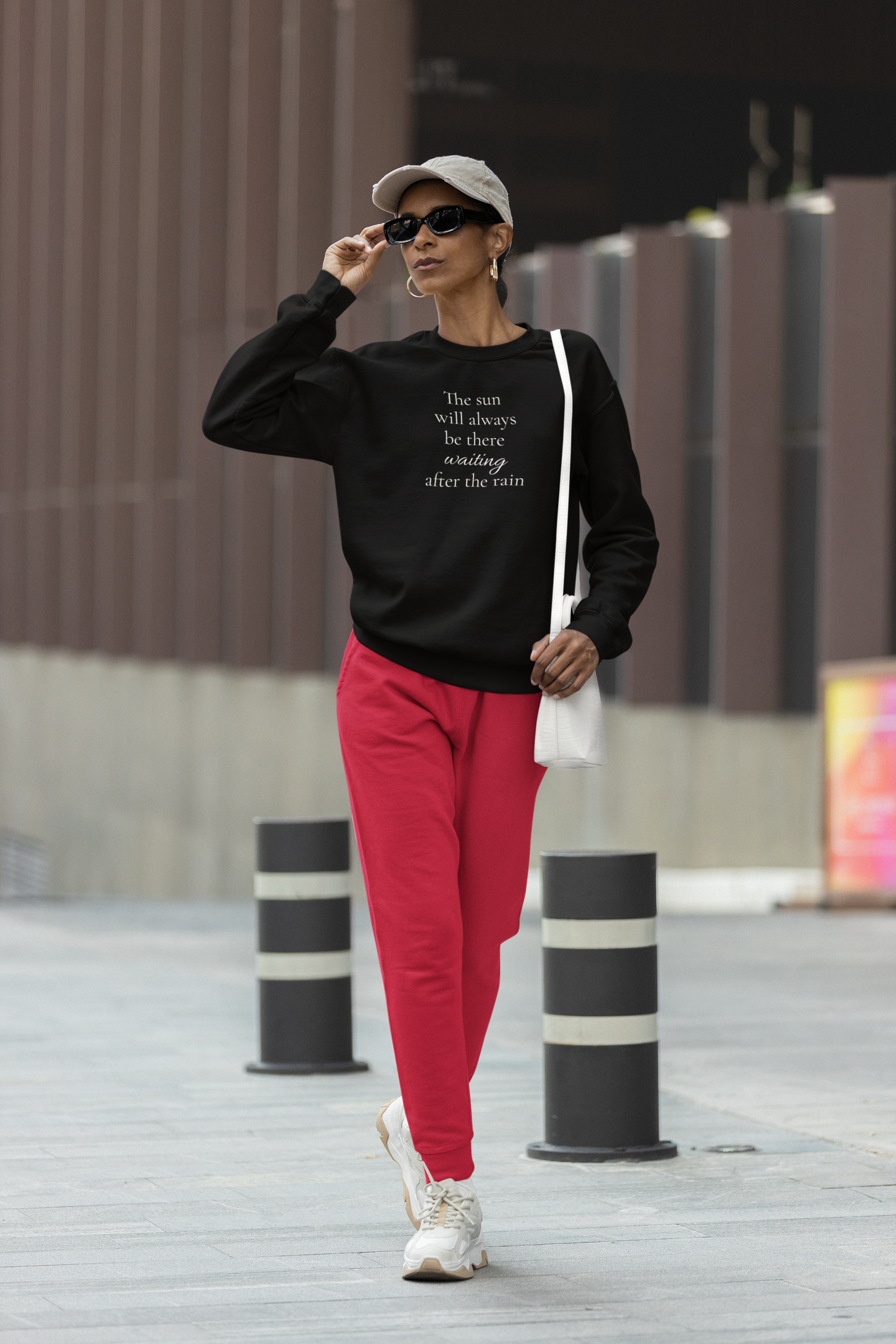 cover me crewneck sweatshirt 